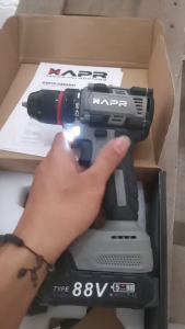 Bor Cordless APR 10mm AP12+ BRUSHLESS Bor Baterai 35NM drive drill besi kayu