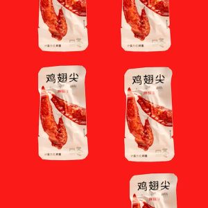 麻辣鸡翅尖Spicy chicken wing tip 400g spicy braised chicken wing snack small package snack food