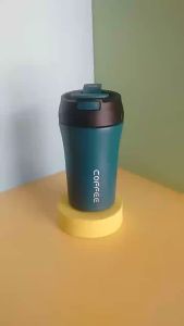 ถ้วยกาแฟสูญญากาศ สแตนเลส 304 ขนาด 400 มล. สามารถเก็บอูณหภูมิได้นาน ถึง 8 ชม