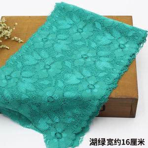 Vải Ren Viền Đàn Hồi Nhiều Màu Sắc Vải Lưới Rỗng Đen Thủ Công DIY Vải Trang Trí Váy Phụ Kiện May Vá DIY