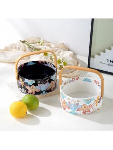 MOLORE | Hand-painted Ceramic Fruit Basket