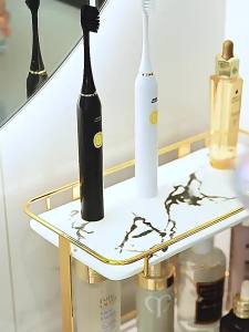 Luxury Bathroom Organizer Rack No Drilling