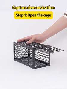Mouse Trap Mouse Trap Cage For Big Rats Mouse Trap Cage 30*15*15cm Mouse Trap Cage For Big Rats
