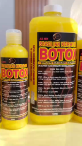BRAZILIAN HAIR BOTOX ORIGINAL FOR BLEACH COLORED AND REBONDED HAIR