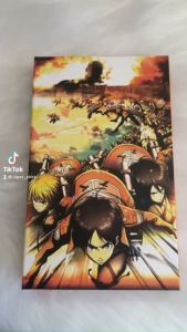 Bộ 10 móc khóa dây chuyền Attack on Titan