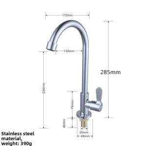 MOLORE | 360 Degree Rotating Kitchen Faucet