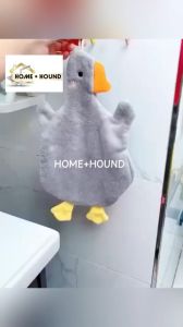 HOME+HOUND Goose Hand Towel Hanging Cute Hand Towel Children′s Cartoon Hand Towel Absorbent Cute Handkerchief