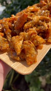 หมึกผ่าฉาบ 3 รส  ทานเล่นกรอบอร่อย ไม่เหนียว สดใม่