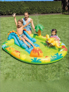 Intex | Kids Inflatable Pool with Sprinkler and Slide