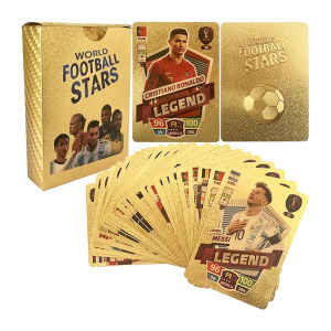 55pcs Football Card Games Football Player Fan Cards Football Player Fan Card Soccer Star Collection Cards convenient