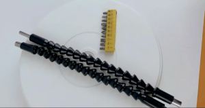3-21Pcs Flexible Drill Bit Extension Rotatable Socket Adapter & 105° Right Angle Drill 10 Short Screwdriver Bits 90° Angled Bit