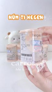 Núm Bình Hegen Chính Hãng Số 0 1 2 3 Y Cut Núm Ti Thay Thế Bình Sữa Hegen - Mẹ Và Bé Carrot