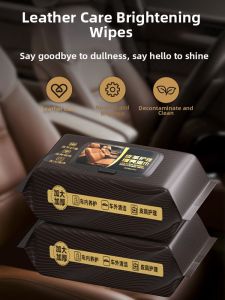 JIFANPAUL | Interior Cleaning Wipes for Car Surfaces Plastic Leather and Seats