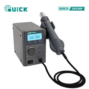 QUICK 2020D+ 750W Digital Hot Air Rework Station ESD Safe High‑Power SMD BGA IC Chip Desoldering Repair