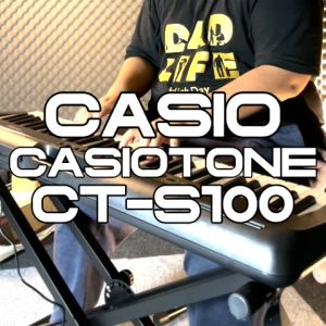 CASIO CT-S100 61-Keys Casiotone Portable Keyboard Bundle Set Electric Keyboard Full Package Piano CTS100 CT S100 CTS 100