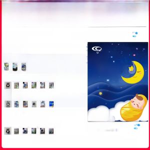 Countryside Sensation Baby Sleep Patch Infant Gas Relief Stomach Ache Relief Acupoint Patch for Toddlers And Children