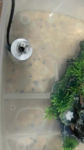 ZRDR | Aquarium Electric Oil Removal Film Fish Tank Stainless Steel USB Filter Self-Priming Floating Head Oil Film Processor