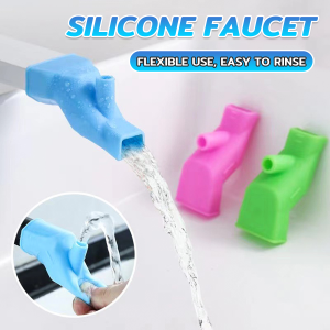 Baete Silicone Water Tap Extension Kitchen Bathroom Portable Sink Faucet