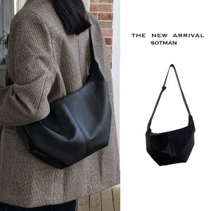 Dumpling Bag Summer Bag 2024 New Arrival Fancy Womens Bag Black Autumn and Winter Special-Interest Design Underarm Messenger Bag