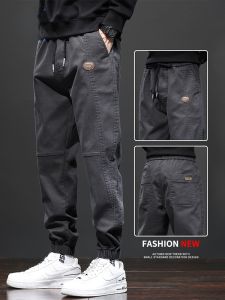 ROMON | Romon Mens Casual Loose Fit Jeans Spring Autumn New Style Harajuku Pants Summer Trendy Brand Denim Long Trousers Workwear