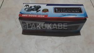 Handle Bulat Kunci Pintu Kamar Mandi Toilet Stainless 1 Set Weldom