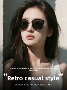 GUANGYE | Large Frame Face Slimming Polarized Sunglasses UV400
