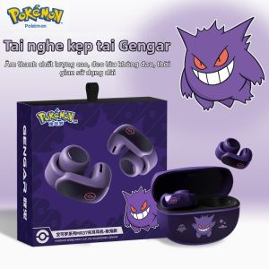DUYIN | Tai nghe Bluetooth kẹp tai Pokémon Gengar truyền âm qua khí