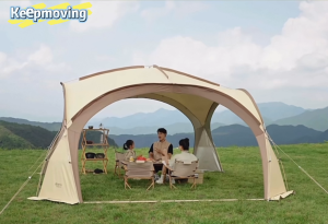 จัดส่งจากกรุงเทพฯ เต้นท์สนาม เต้นท์แคมปิ้ง ใช้ได้ทั้งเต็นท์และกันสาด สองแบบ ขนาด 8-12 คน พื้นที่กันแดด18㎡