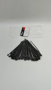 Kabel TIES 25 x 100 Hitam Cable Tie Tali Krek Kretek Tis Pengikat Kabel Harga Per Pak Isi 100