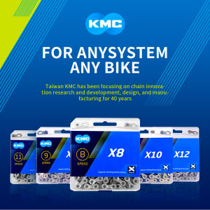 KMC Bike Chain X8 X9 X10 X11 X12 MTB Bicycle Chains 8 9 10 11 12 Speed Road Bike Current Mountain Bike for Shimano Bikes Part