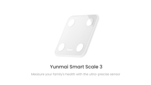 Yunmai Smart Body Scale 3 - 13 Body Metrics BIA Chip App Sync  Family Health (International Ver)