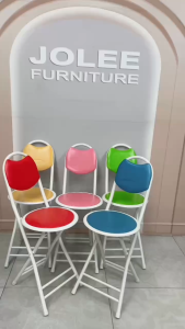 JF-Kursi Lipat-Hitam Foldable Chair Multifunction Chair House Furniture Tempat Duduk Lipat Minimalis