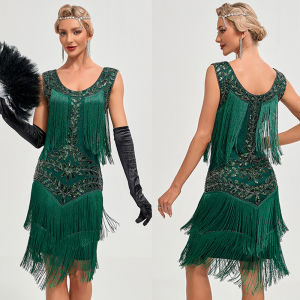 Republic of China Actress Costume 1920S The Great Gatsby Party Dresses Women