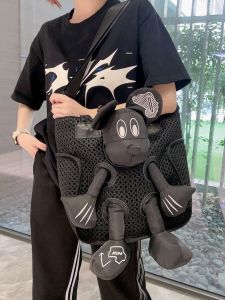 Túi Đeo Vai Đơn Thường Ngày Bằng Vải Lưới Da Thật Dung Tích Lớn Túi Đi Làm Túi Đeo Chéo Túi Đeo Vai Mềm Có Khóa Kéo