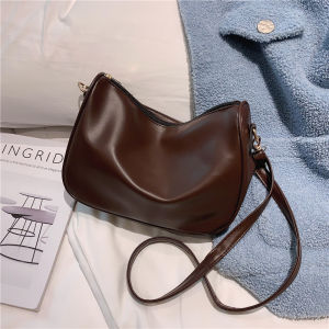 2023 Spring/Summer New Arrival Trendy Large Capacity Japanese Style Retro Textured Tote Bag Womens Minimalist Style Easiest for Match Shoulder Messenger Bag
