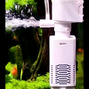 YEE Aquarium Filter Pump 3-in-1 Fish Tank Filter Silent Aeration smaller than 45db & Submersible Pump