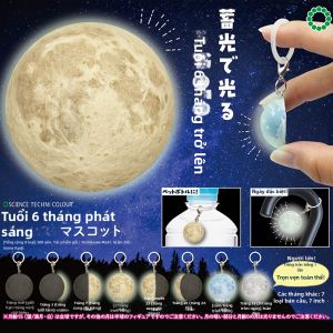 MOYINGXIONG | Lunar Phase Glowing 3D Pendant