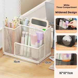 evesigar | Minimalist Metal Large Capacity Stationery Organizer