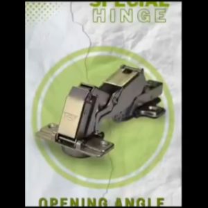 FGV ITALY 175° Degree Soft Close Hinges CLIP 3D Plate Cabinet Corner Folding Door Engsel Pintu