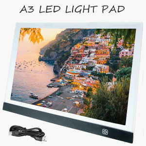 A3 LED Light Pad for Diamond ArtSketchingAdjustable BrightnessSketching Tracing USB Powered Complete Art Light Board Kit