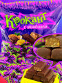 Original KDV Purple Skin Candy Russian Traditional Snack Chocolate Flavor Popular Online Food Year Goods Nuts And Special Products. 