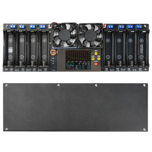 Máy Kiểm Tra Dung Lượng Pin 8 Kênh DC 12-19V Với Điện Trở Trong 18650 Mô-đun Sạc Và Xả Tự Động Màn Hình 24 Inch