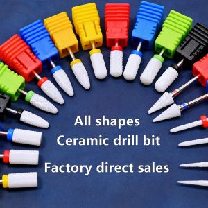 1pcs Nail Drill Bits Electric Manicure Drills Pedicure Mill Bits Machine Files Nail Art Tools