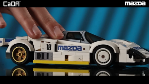 CaDA Mazda 787B Sports Car Brick DIY 1:24 Scale Vehicles Set C55029W