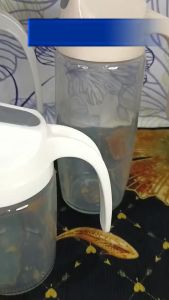 Smartchoice 630 ml Botol Minyak Kecap cuka dengan kaca tebal dgn tutup otomatis