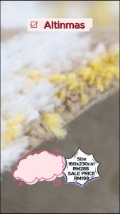 [READY STOCK] CARPET ALTINMAS TENUN FROM TURKEY 120CM X 160CM