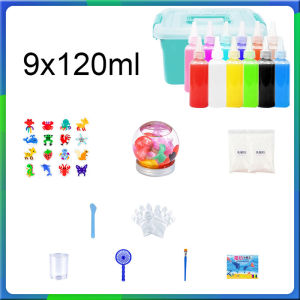 Bộ Đồ Chơi Thủ Công Tự Làm Tiên Nước Kỳ Diệu Khuôn Tạo Hình Đại Dương Đồ Chơi Giáo Dục Cho Trẻ Em Quà Tặng Thủ Công Gel Tiên Nước 3D