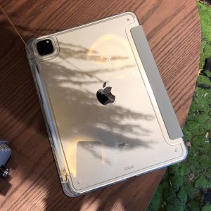 Acrylic Transparent Protective Hard Cover Case for Galaxy Tab S10 FE/ S9 FE 5G 10.9 Inch/Tab S9 11 Inch with S Pen Holder Auto Wake/Sleep