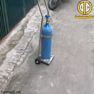 Combo bình 8 lit và đồng hồ oxy hx905 y tế chuyên dụng