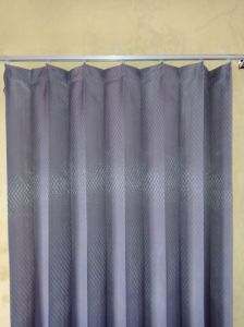 GORDEN JENDELA PANJANG POLOS WARNA ABU-ABU / TIRAI PINTU